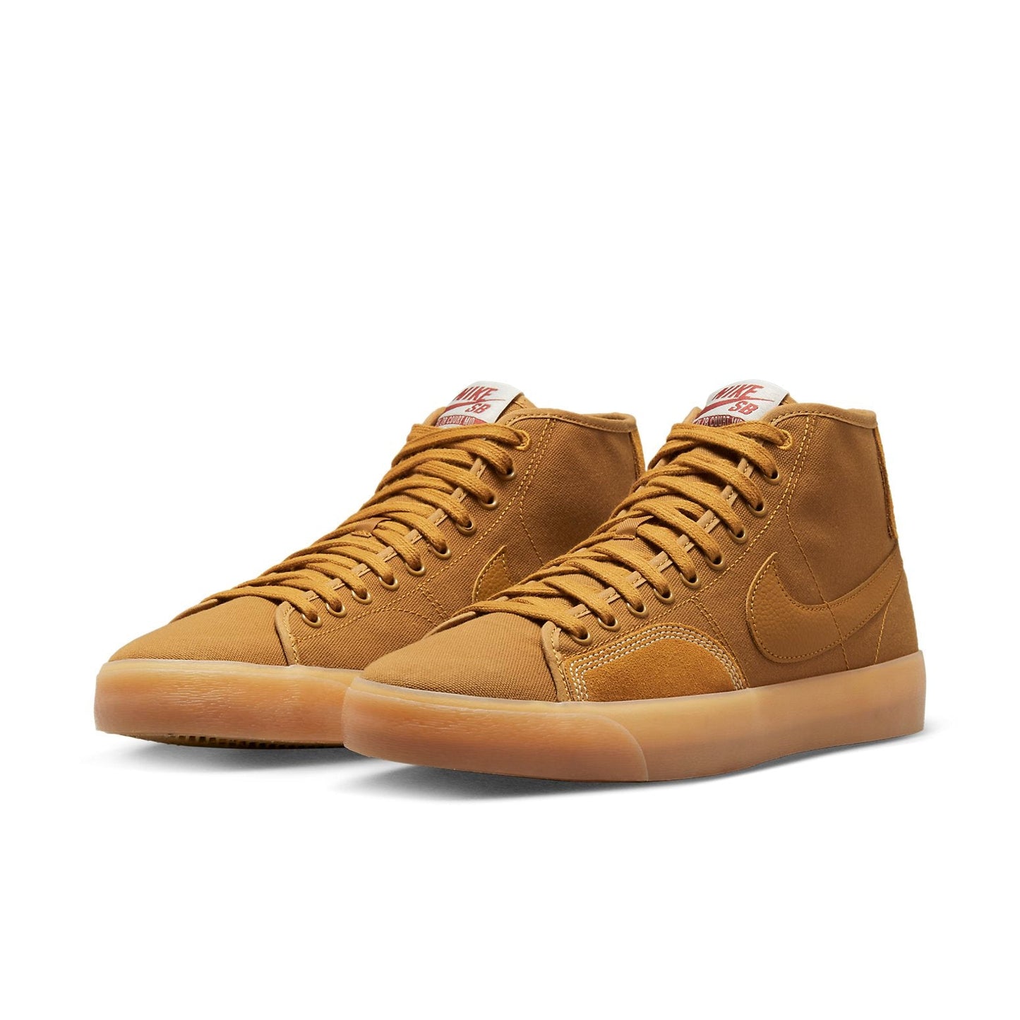 NikeBlazer Court Mid Premium SB 'Desert Ochre Gum'