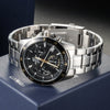 CASIOEDIFICE Waterproof Men Silver/ Mens Black Analog
