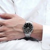 CASIOWaterproof Stainless Steel Strap Mens Black Analog