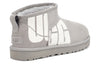 UGG(WMNS)  Classic Ultra Mini Chopd 'Light Grey'