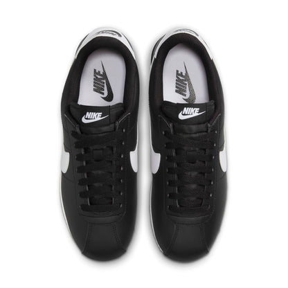 Nike(WMNS)  Cortez Leather 'Black White'