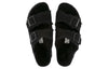 BirkenstockArizona Fleece Lined Shoe Version Black Unisex