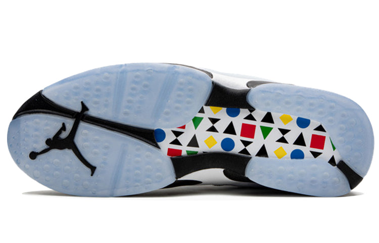 Air Jordan8 Retro 'Quai 54 White'