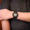 CASIOStylish Waterproof Quartz Movement 47.2*44.5*13.4mm Resin Strap Watch Black Unisex Mens