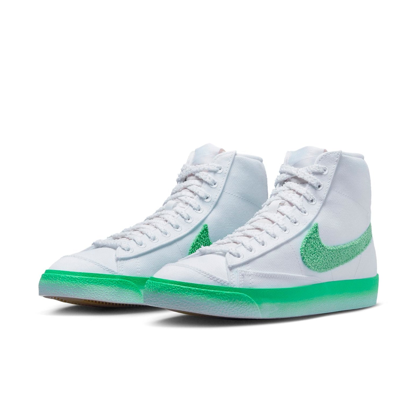 Nike(WMNS)  Blazer Mid '77 'Chenille Swoosh - Green Fade'