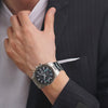 CASIOWaterproof EDIFICE Sapphire Crystal Mens Black Analog