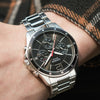 CASIOQuartz Waterproof Mens Black/White Analog