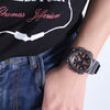 CASIOWaterproof Sports Solar Powered Shockproof Mens Black/Orange Analog/Digital Combo