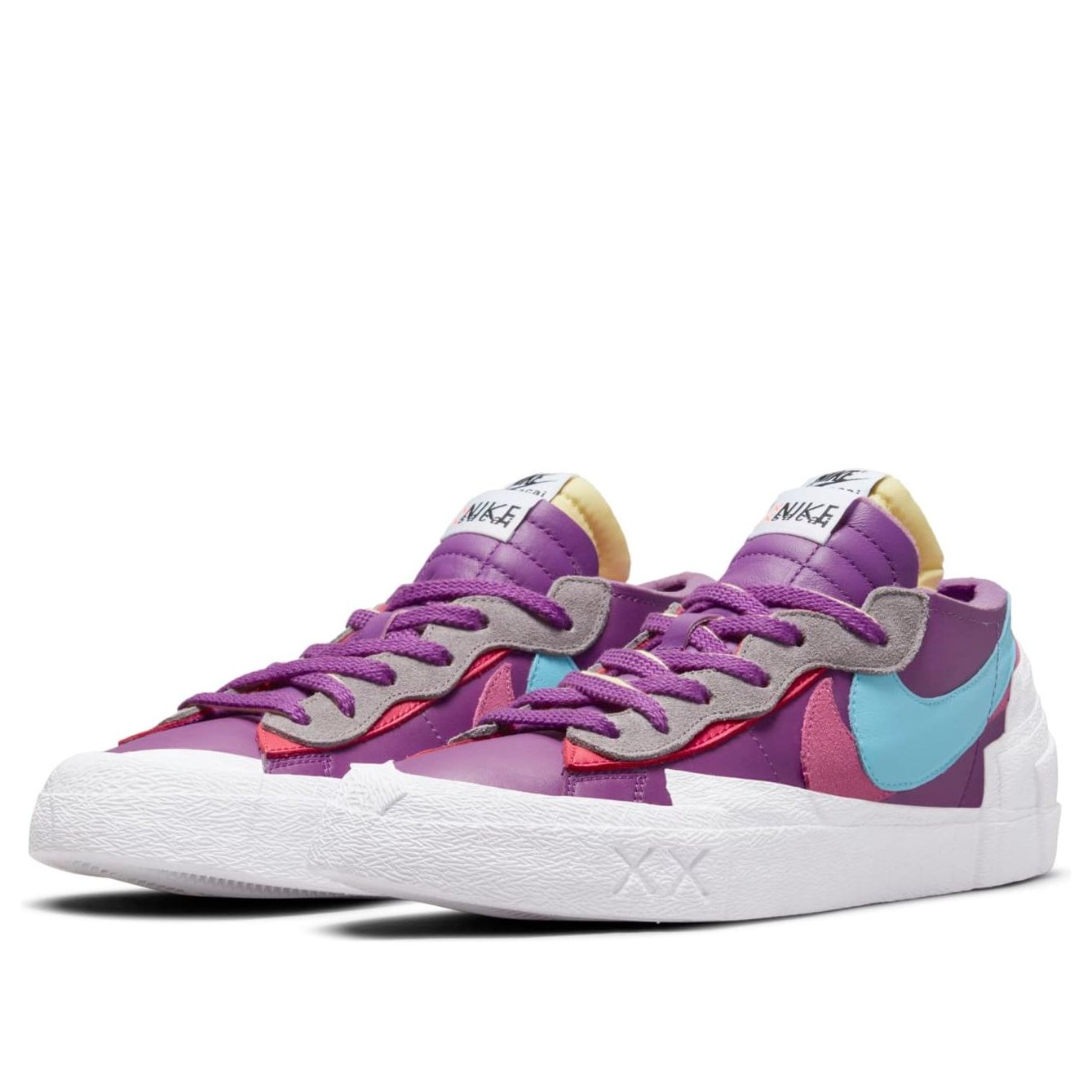 Nikex sacai x KAWS Blazer Low 'Purple Dusk'