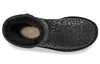 UGG(WMNS)  Classic Short Snow Leopard Fleece Lined Black