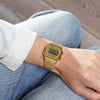 CASIOCasio Standard Digital Cube Watch 'Silver Gold'