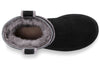 UGG(WMNS)  Classic Mini Spill Seam Fleece Lined Black