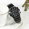CASIOCasio Edifice Classic Solar Powered Analog Watch 'Black Sapphire Crystal'