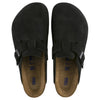 BirkenstockBoston Soft Footbed Suede Leather Sandals 'Black'