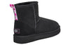 UGG(WMNS)  Classic Mini II Graphic Logo High Top Fleece Lined Black