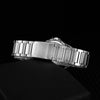 CASIOWaterproof Stainless Steel Strap Quartz Mens Black Analog