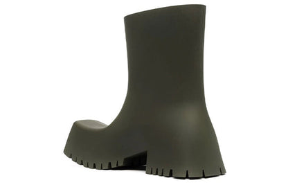 Balenciaga Trooper Boots 'Olive Green' 680660W0FO83300