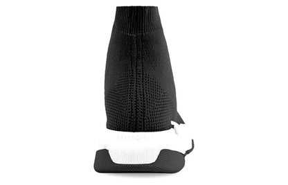 Balenciaga Speed 2.0 Lace-Up Sneaker 'Black White' 617258W2DB21015
