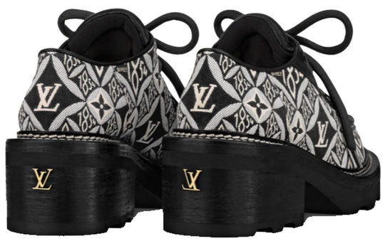 (WMNS) LOUIS VUITTON LV Beaubourg Loafers 'Black' 1A8D3E