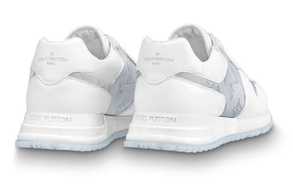LOUIS VUITTON Run Away Sneakers 'White with Grey Monogram' 1A8KIU