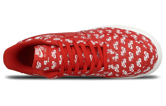 Nike Air Force 1 Low 07 QS 'All Over Logo Red' AH8462-600