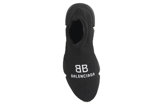 Balenciaga Recycled Speed Sneaker 'Knittted Black' 617238W2A511000