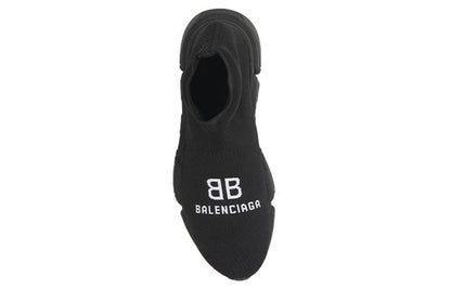 Balenciaga Recycled Speed Sneaker 'Knittted Black' 617238W2A511000