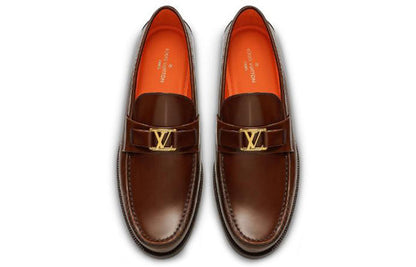 LOUIS VUITTON LV Major Loafers 'Brown' 1A5ULD