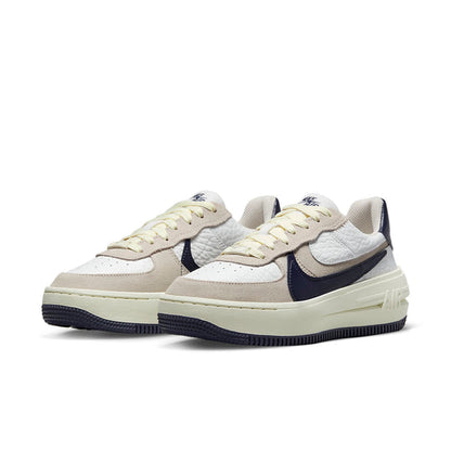 (WMNS) Nike Air Force 1 Low PLT.AF.ORM 'Summit White Navy' FB8481-100