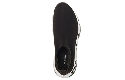 Balenciaga Speed Trainer 'Graffiti - Black White' 605972W05GE1015