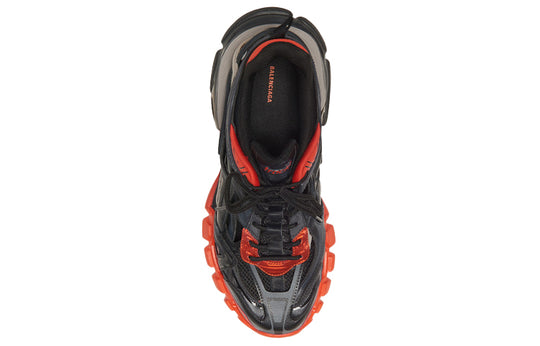 Balenciaga Track.2 Trainer 'Black Red Grey' 568614W2GN31350