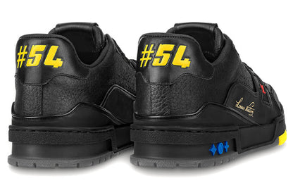LOUIS VUITTON Trainer 'Black Leather' 1A8ZQ9