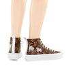 (WMNS) LOUIS VUITTON LV Stellar High-Top Sneakers Brown 1A52OF
