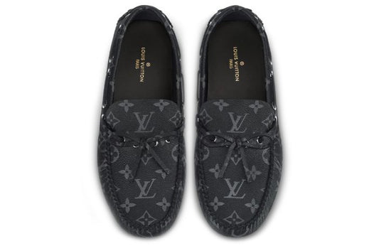 LOUIS VUITTON Arizona Moccasin Loafers 'Black' 1A441H