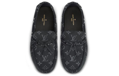 LOUIS VUITTON Arizona Moccasin Loafers 'Black' 1A441H