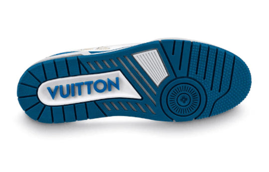 LOUIS VUITTON Trainer Boots 'White Blue' 1A54J8