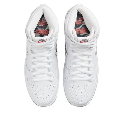 Nike x Oski SB Dunk High Shark 'White Grey' CI2692-100