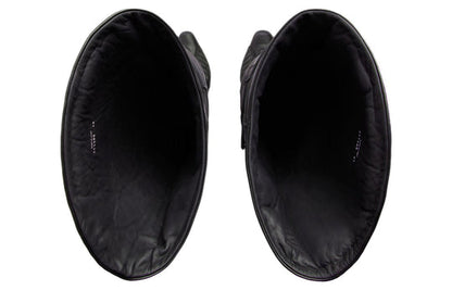 Balenciaga Biker Over-the-knee Boots 'Black' 771185WB6A21000