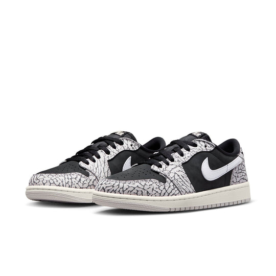 (WMNS) Air Jordan 1 Retro Low OG 'Black Cement' CZ0775-001