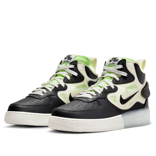 Nike Air Force 1 Mid React 'Black Neon' DQ1872-100