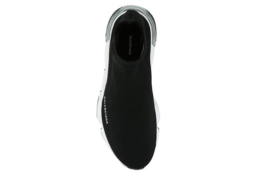 Balenciaga Speed Sneaker 'Clearsole - Black White' 607544W2DB61010