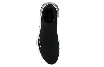 Balenciaga Speed Sneaker 'Clearsole - Black White' 607544W2DB61010