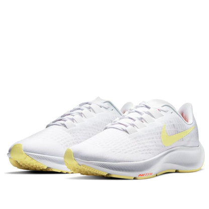 (WMNS) Nike Air Zoom Pegasus 37 'White Light Zitron' BQ9647-105
