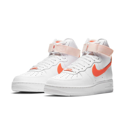 (WMNS) Nike Air Force 1 High 'White Orange Pearl' 334031-118
