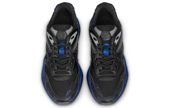 LOUIS VUITTON Trail Sneakers 'Black Blue' 1A7QVF