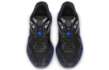 LOUIS VUITTON Trail Sneakers 'Black Blue' 1A7QVF