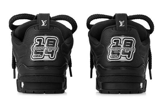 LOUIS VUITTON Skate Sneakers 'Black White' 1ABZ5B