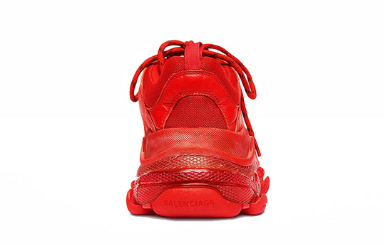 Balenciaga Triple S Clear Sole Sneaker 'Red' 541624W2CE16500