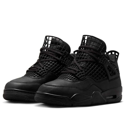 (WMNS) Air Jordan 4 Retro 'Net Black' FN7251-001