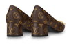 (WMNS) LOUIS VUITTON LV Madeleine Block Heels 'Brown Monogram' 1A8NCJ